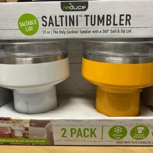 Sactini Tumbler, 2 Pack. Variety of Colors.